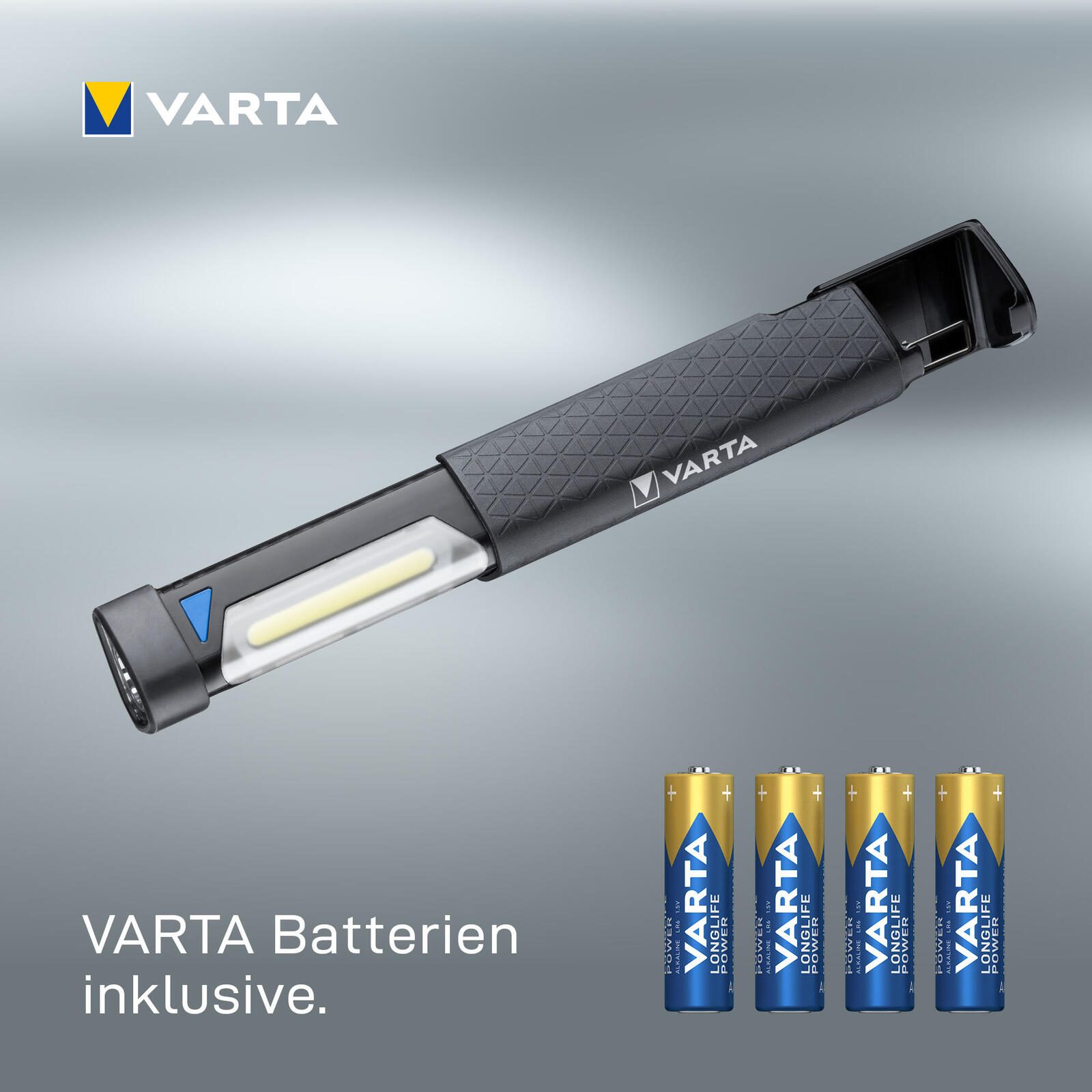 VARTA Handscheinwerfer schwarz