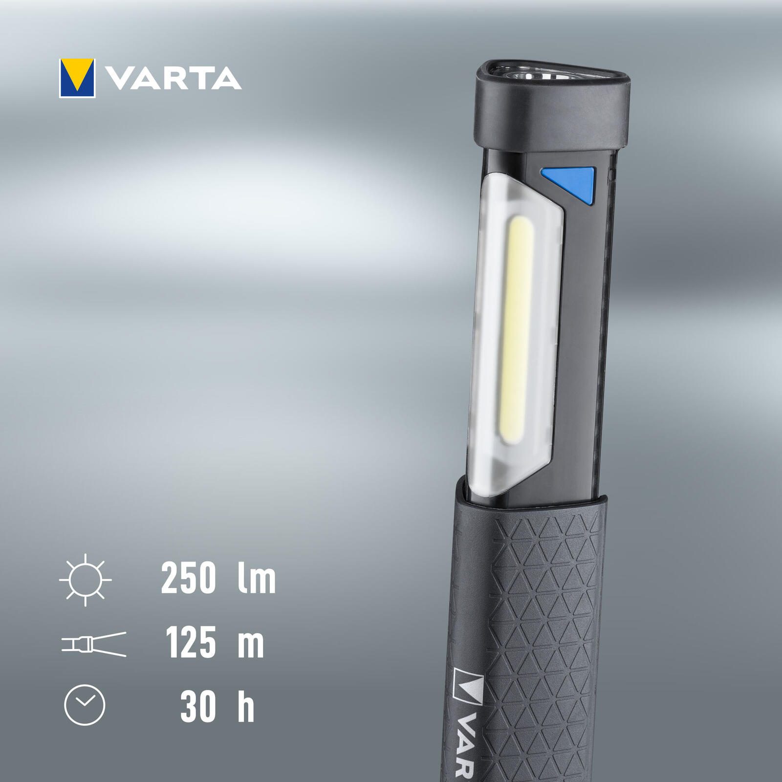 VARTA Handscheinwerfer schwarz