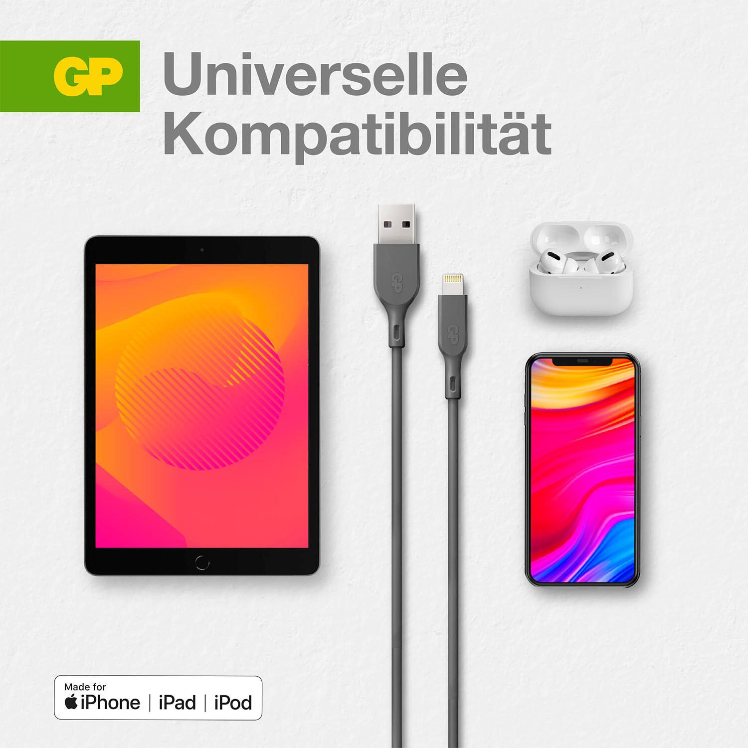 GP Kabel USB-A/Lightning 160GPCL1N-C1 1 m