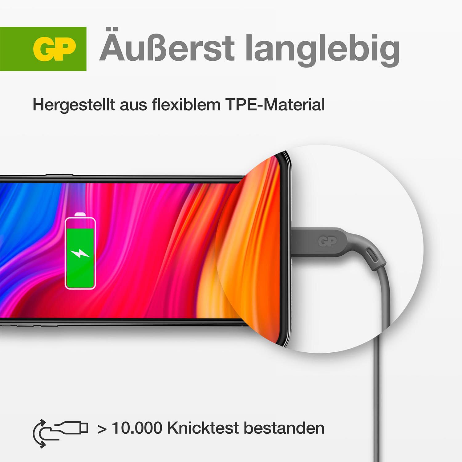 GP Kabel USB-A/Lightning 160GPCL1N-C1 1 m