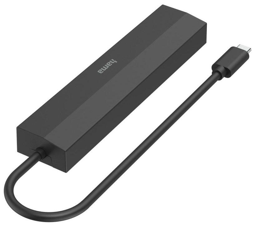 Hama Multiport-Adapter USB-C-Hub Multiport 6 Ports