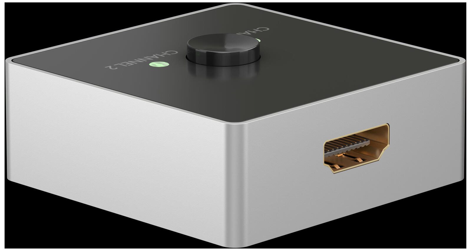 goobay HDMI-Switch HDMI Umschaltbox 2 auf 1 