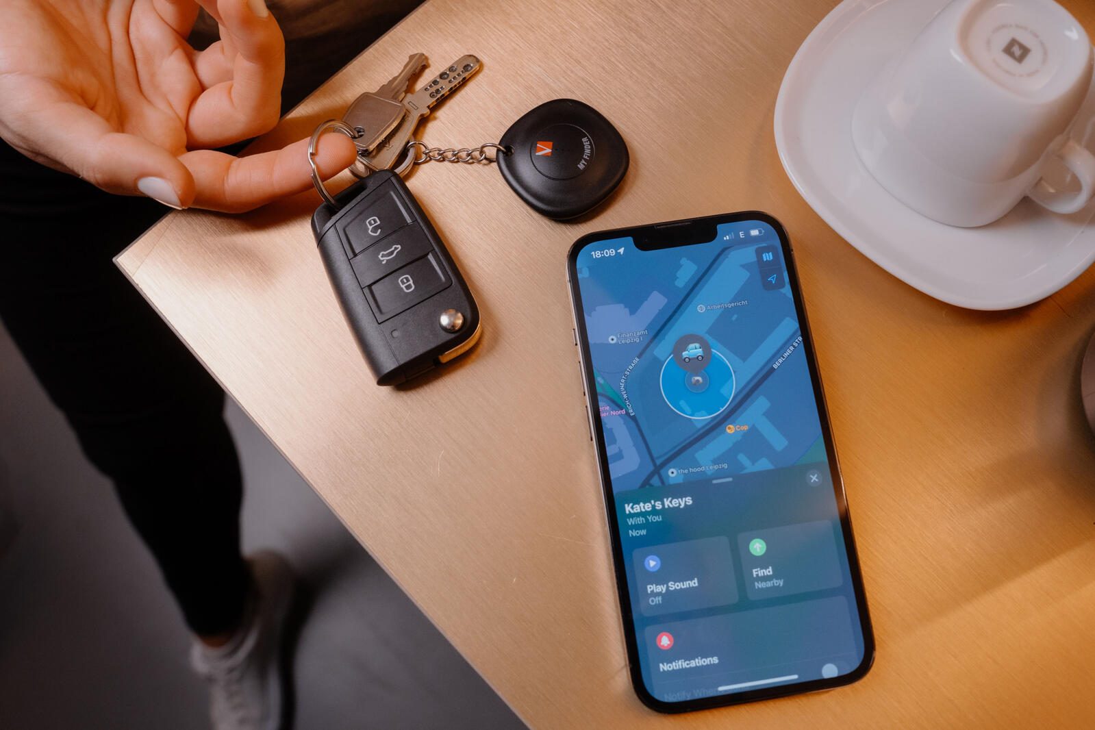Verbatim Bluetooth-Tracker schwarz