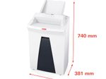 HSM Aktenvernichter SECURIO AF150 - Autofeed - Sicherheitsstufe 4 - Partikelschnitt - 4,5 x 30 mm - 10 Blatt
