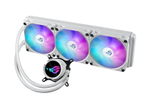 ASUS ROG STRIX LC III 360 ARGB White All-in-One Flüssig-CPU-Wasserkühlung weiß (drei adressierbare ROG ARGB-Lüfter, Anti-Vibrations-Gummi, kompatibel mit Intel LGA 1700, 1200, 115X, AMD AM5, AM4)