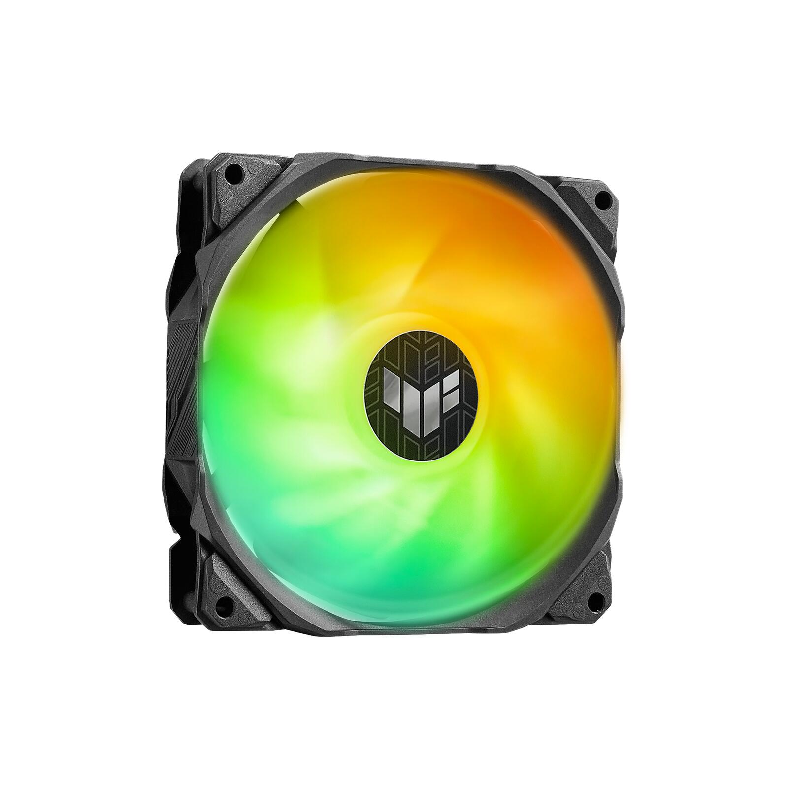ASUS TUF Gaming LC II 360 ARGB All-in-One-Flüssig-CPU-Kühler (Aura Sync Beleuchtung, 3x TUF Gaming 120mm ARGB-Radiatorlüfter, schwarz)