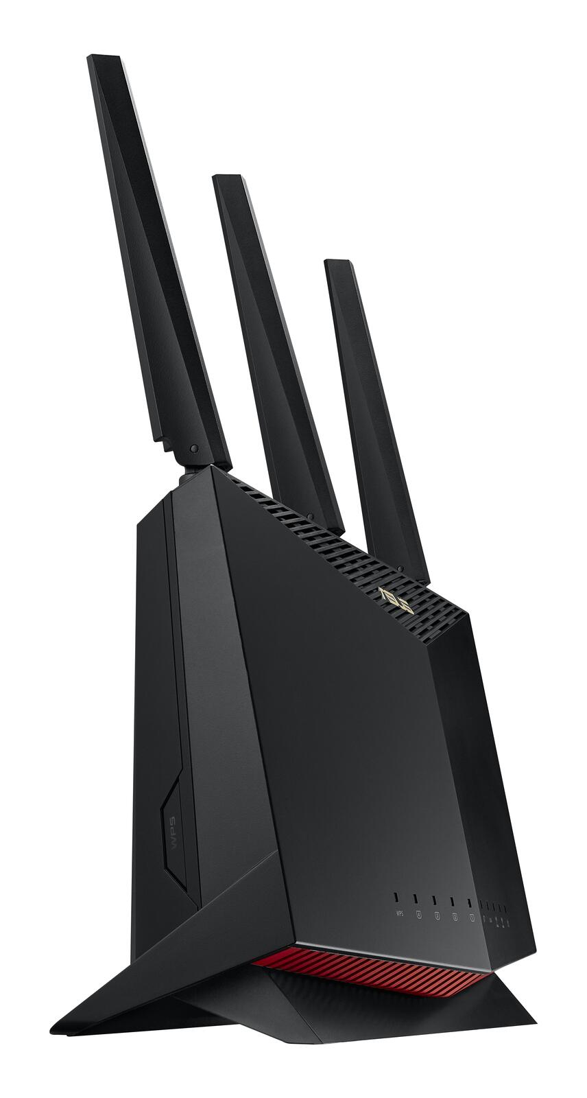 ASUS RT-AX86U Pro AX5700 AiMesh Dual Band WiFi 6 Gaming kombinierbarer Router (Tethering als 4G und 5G Router-Ersatz, PS5-kompatibel, Mobile Game Mode, AiProtection Pro, 2.5G Port, Gaming Port, Adaptive QoS)