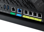 ASUS RT-AX86U Pro AX5700 AiMesh Dual Band WiFi 6 Gaming kombinierbarer Router (Tethering als 4G und 5G Router-Ersatz, PS5-kompatibel, Mobile Game Mode, AiProtection Pro, 2.5G Port, Gaming Port, Adaptive QoS)