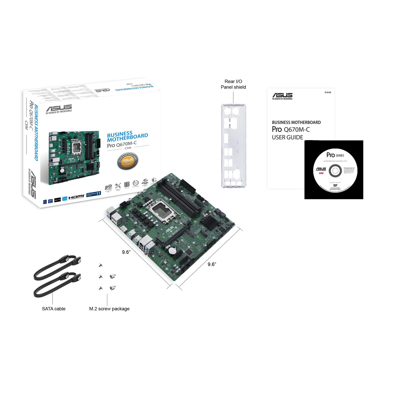 ASUS Pro Q670M-C-CSM