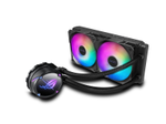 ASUS ROG STRIX LC II 240 ARGB All-in-One Flüssig-CPU-Wasserkühlung (Aura Sync, zwei adressierbare ROG 120mm RGB-Lüfter)