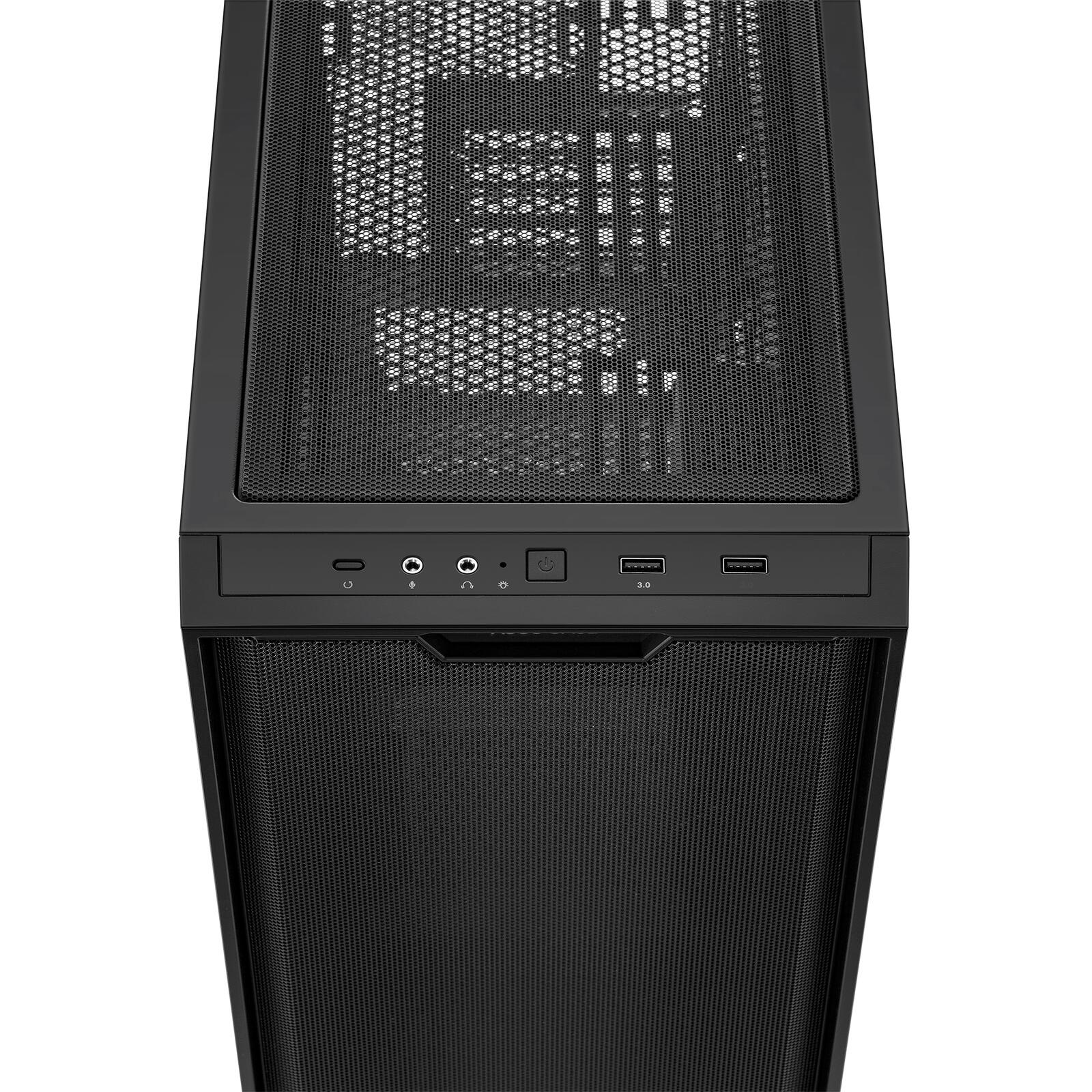 ASUS A21 Micro-ATX Gaming Gehäuse schwarz