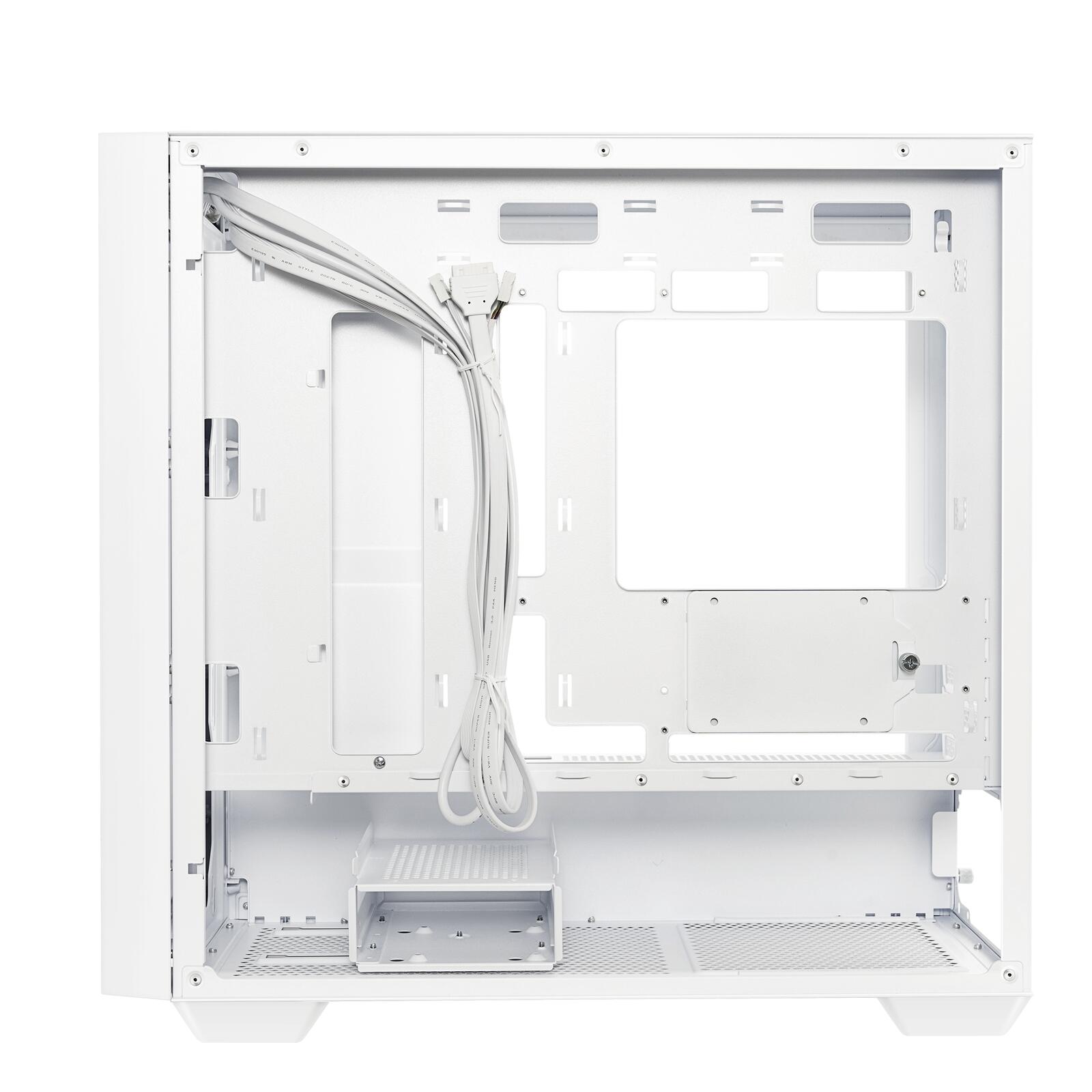 ASUS A21 Micro-ATX Gaming Gehäuse weiß