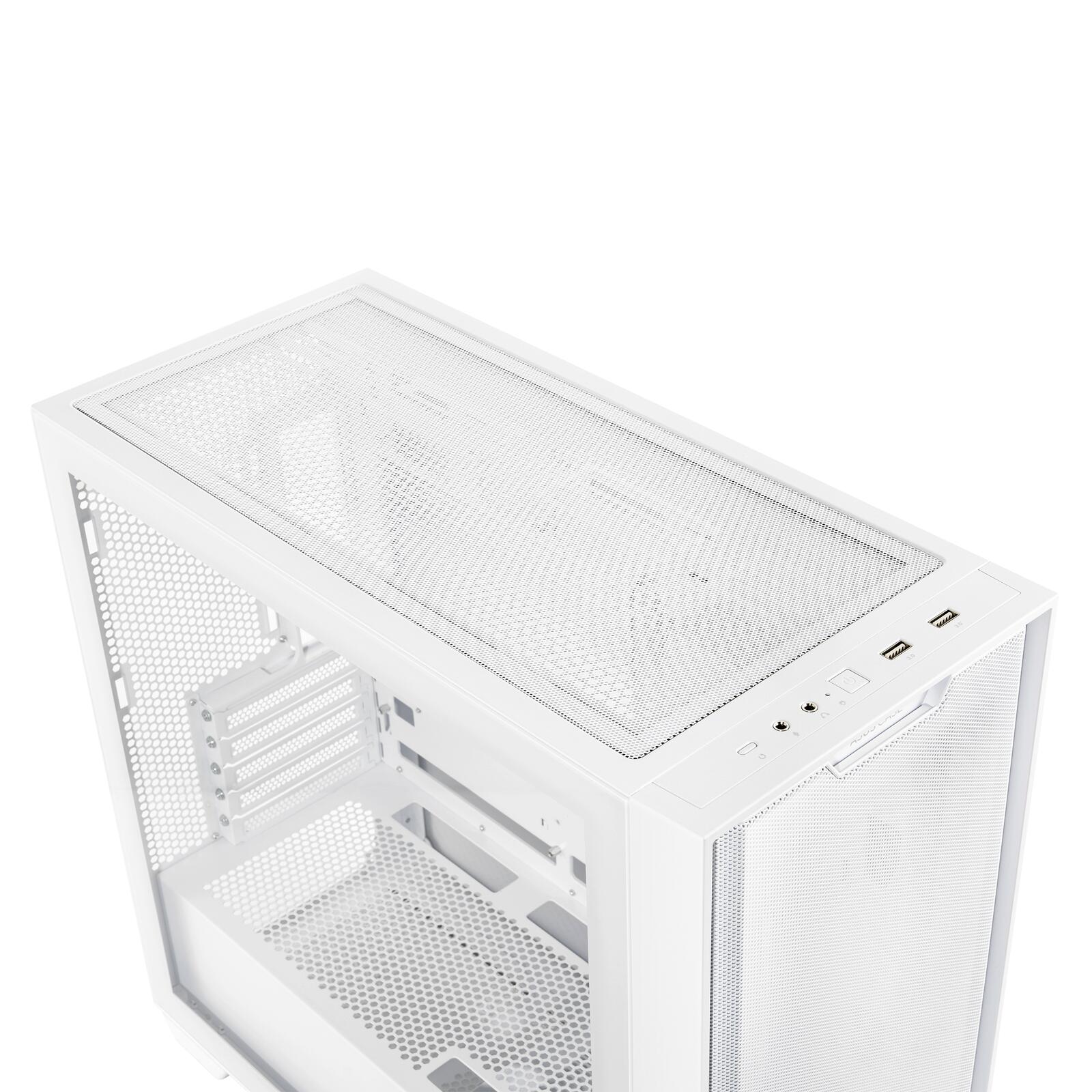 ASUS A21 Micro-ATX Gaming Gehäuse weiß