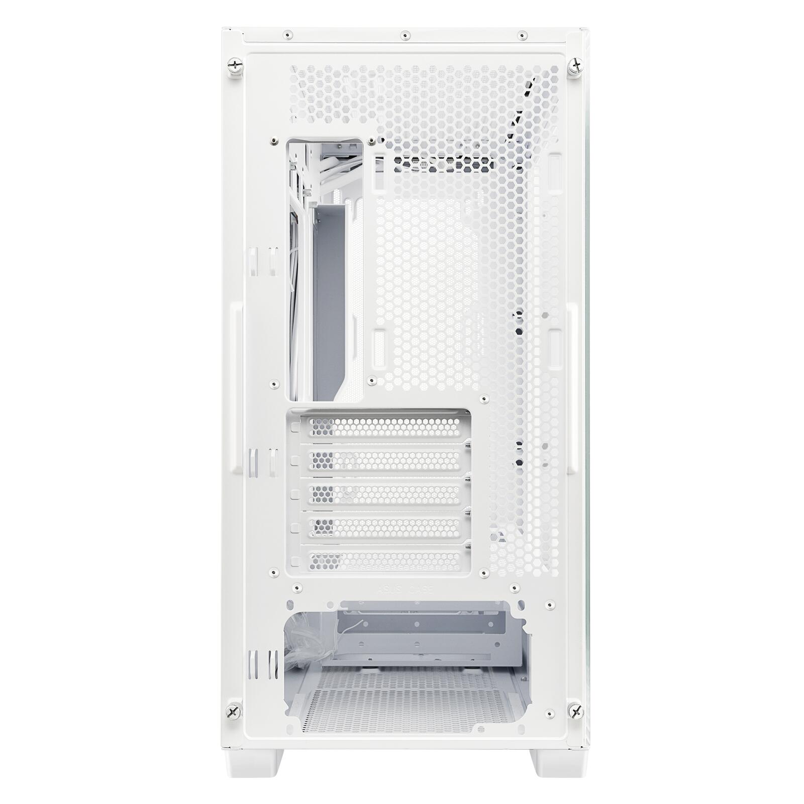 ASUS A21 Micro-ATX Gaming Gehäuse weiß