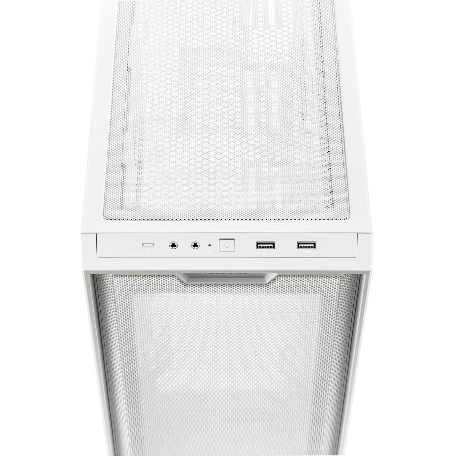 ASUS A21 Micro-ATX Gaming Gehäuse weiß