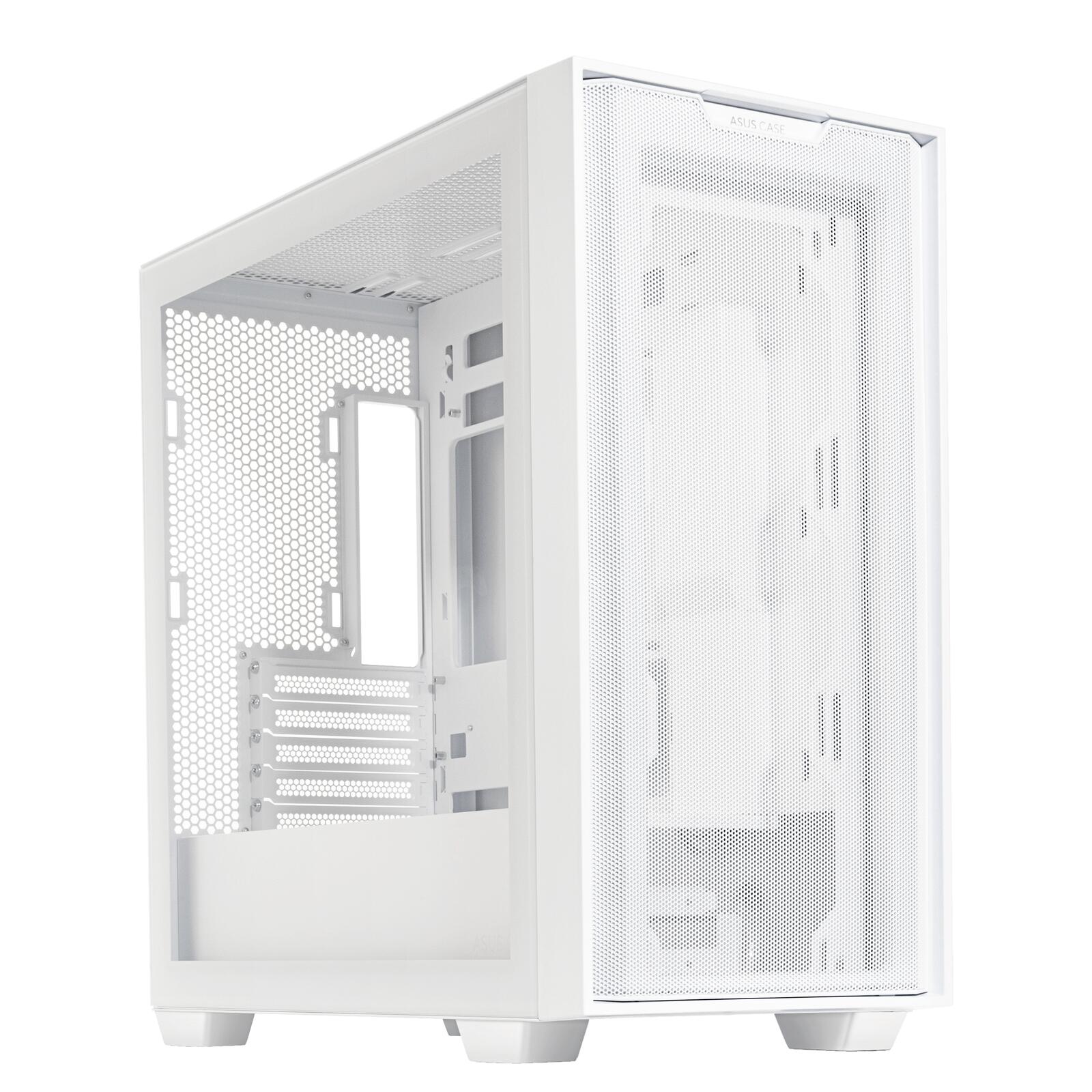 ASUS A21 Micro-ATX Gaming Gehäuse weiß