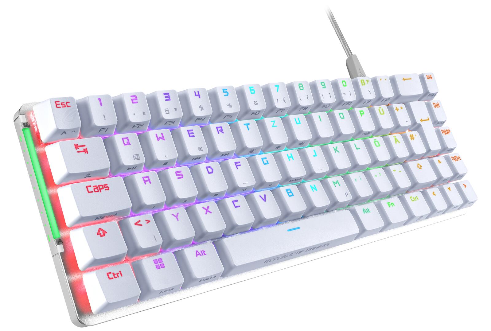 ASUS ROG Falchion Ace Gaming Tastatur, weiß