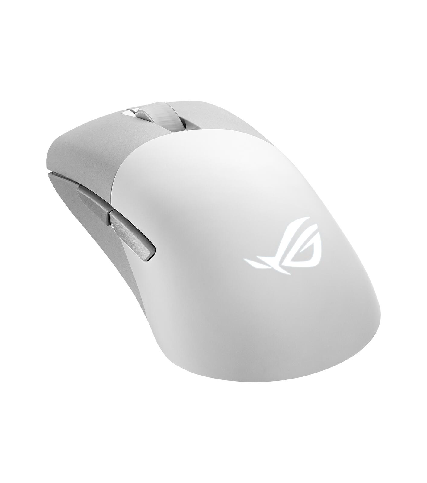 ASUS ROG Keris Wireless AimPoint RGB Gaming Maus, weiß