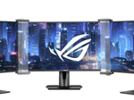 ASUS ROG Bezel-Free Kit ABF01 (geeignet für Monitore bis zu 27 Zoll, optische Mikrostrukturen, einfache Montage)
