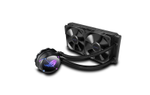 ASUS ROG STRIX LC II 240 All-in-One Flüssig-CPU-Wasserkühlung (Aura Sync, zwei adressierbare ROG 120mm RGB-Lüfter)