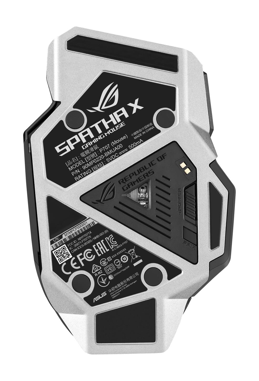 ASUS ROG Spatha X Gaming Maus