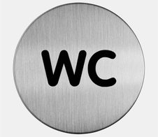 DURABLE Piktogramm WC 8.3 cm