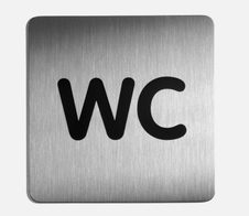 DURABLE Piktogramm WC 15 cm x 15 cm