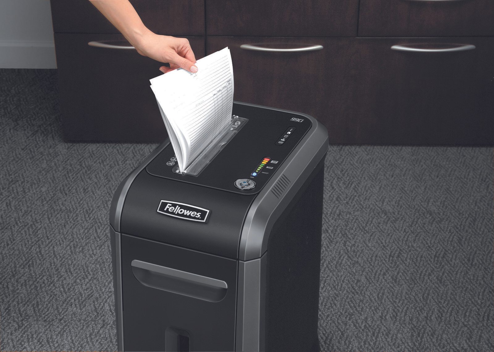 Fellowes Powershred 99Ci Aktenvernichter mit Partikelschnitt