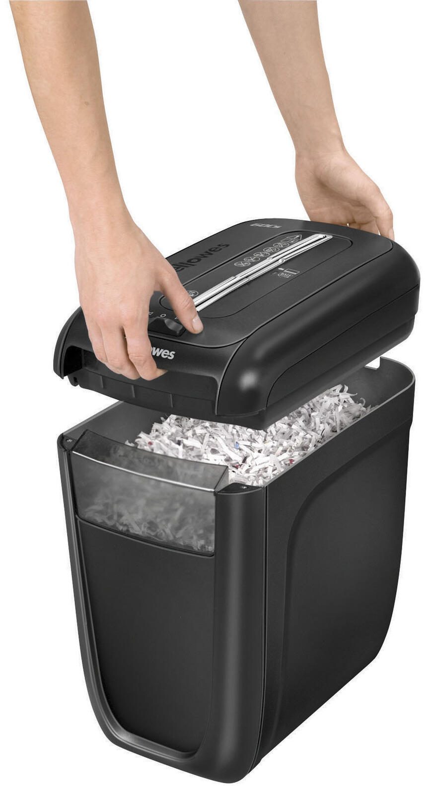 Fellowes Powershred 60cs Aktenvernichter mit Partikelschnitt