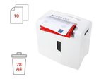 HSM Aktenvernichter shredstar S10 - Sicherheitsstufe 2 - Streifenschnitt - 6,0mm - 10 Blatt
