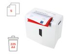 HSM Aktenvernichter shredstar X5 - Sicherheitsstufe 4 - Partikelschnitt - 4,5 x 30 mm - 5 Blatt