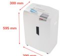 HSM Aktenvernichter shredstar X15 - Sicherheitsstufe 4 - Partikelschnitt - 4 x 37 mm - 15 Blatt