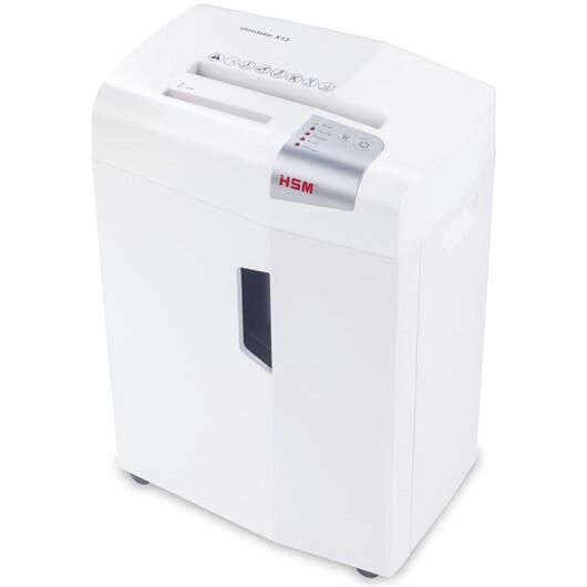 HSM Aktenvernichter shredstar X13 - Sicherheitsstufe 4 - Partikelschnitt - 4 x 37 mm - 13 Blatt