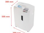 HSM Aktenvernichter shredstar X13 - Sicherheitsstufe 4 - Partikelschnitt - 4 x 37 mm - 13 Blatt