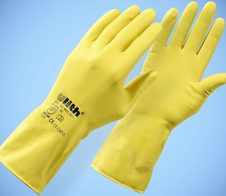Ulith Gummihandschuhe M gelb