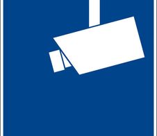 SafetyMarking® Hinweisaufkleber Hinweis Videoüberwachung 10 cm x 10 cm