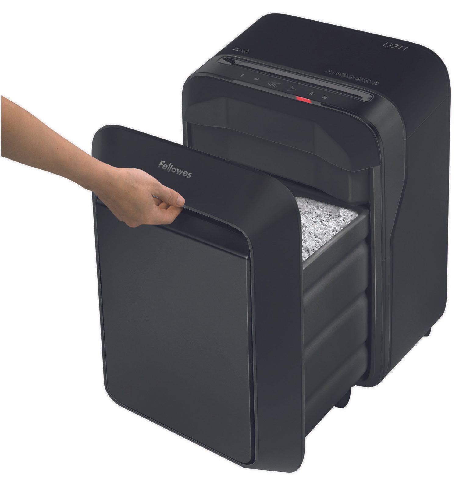 Fellowes Powershred LX 211 Aktenvernichter mit Partikelschnitt