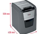 Rexel Optimum AutoFeed 100X Aktenvernichter mit Partikelschnitt