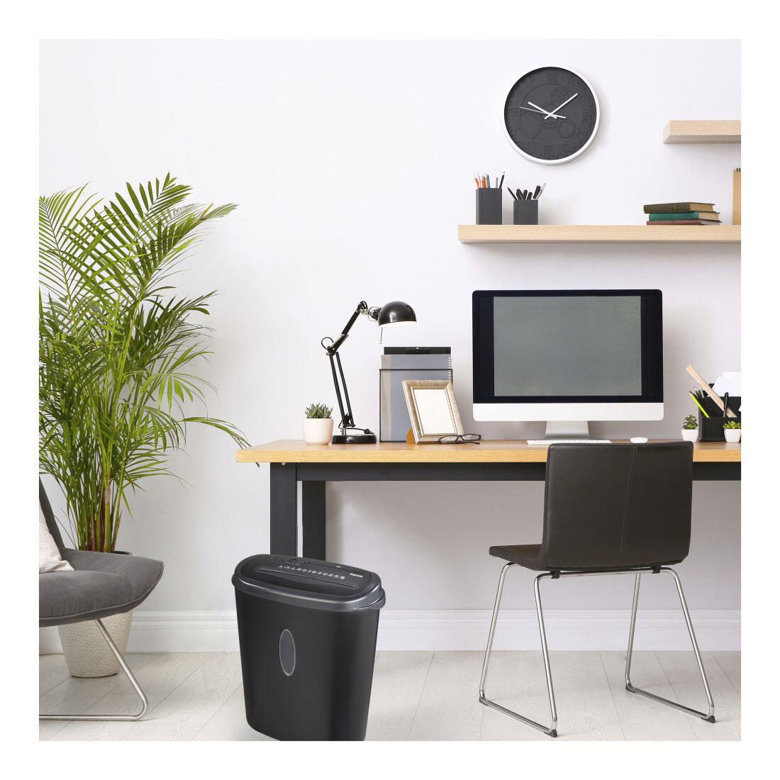 Hama Home X12CD Aktenvernichter mit Partikelschnitt