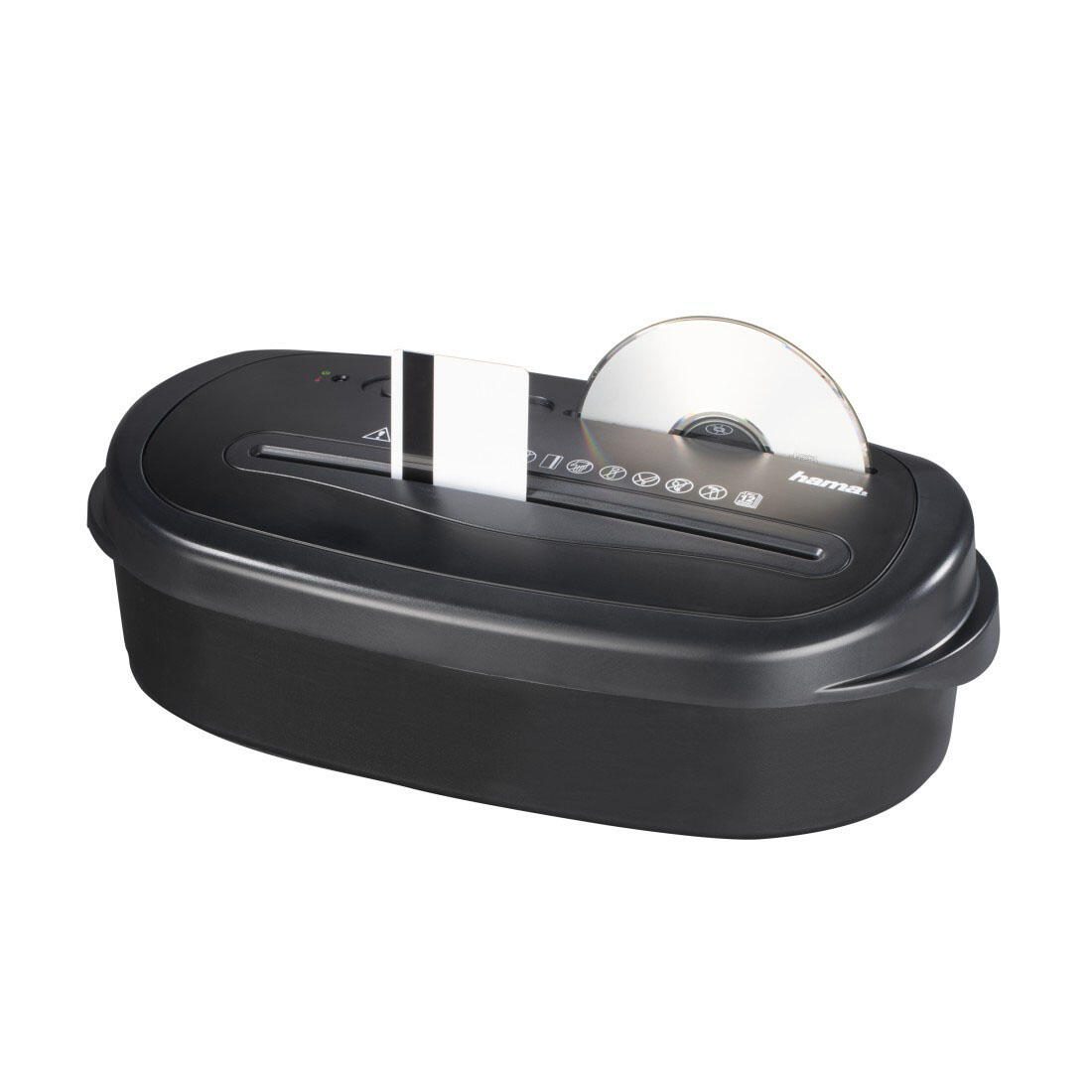 Hama Home X12CD Aktenvernichter mit Partikelschnitt