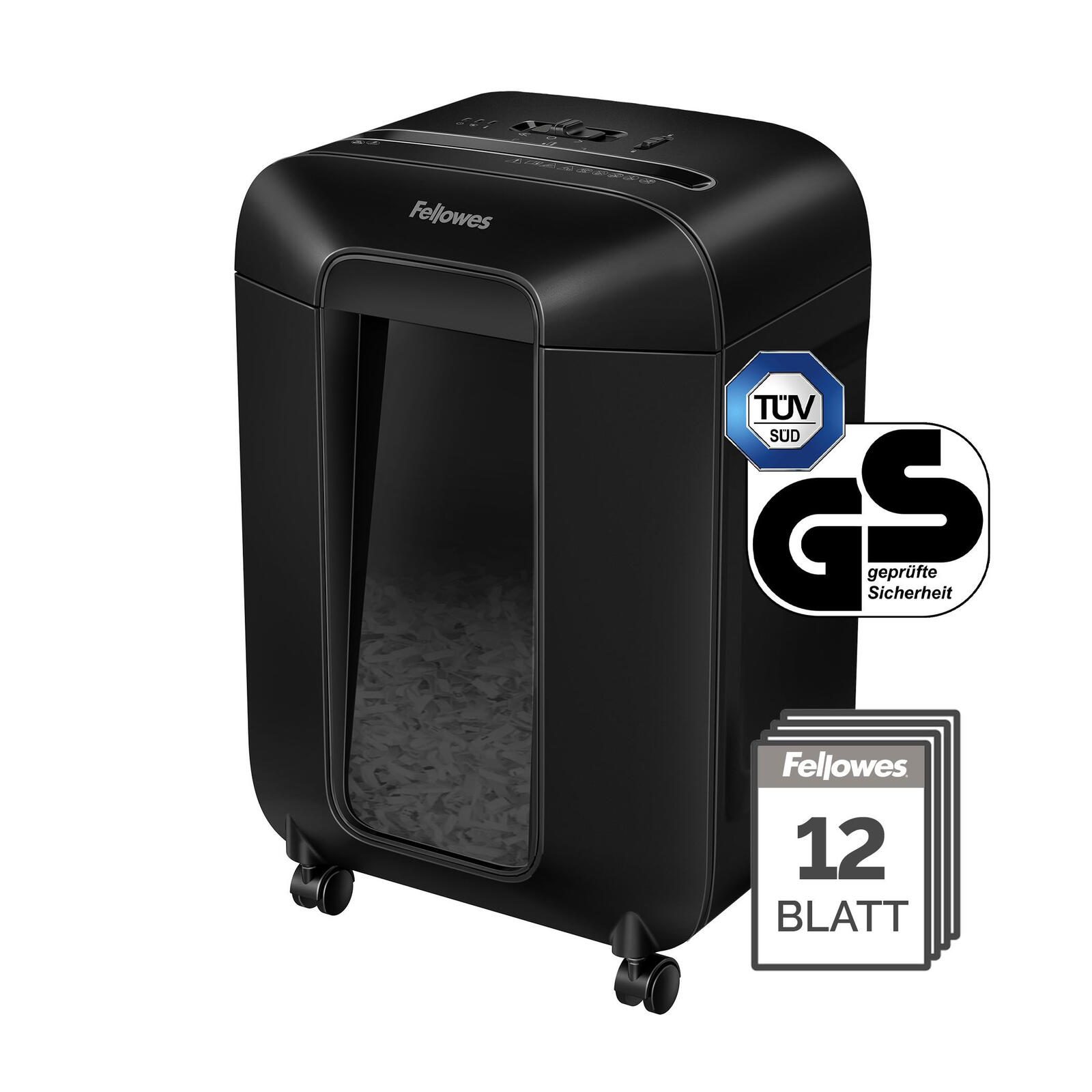 Fellowes Powershred LX85 Aktenvernichter mit Partikelschnitt