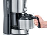 SEVERIN KA4845 Kaffeemaschine schwarz/Edelstahl