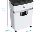 HP OneShred 18CC Aktenvernichter mit Partikelschnitt