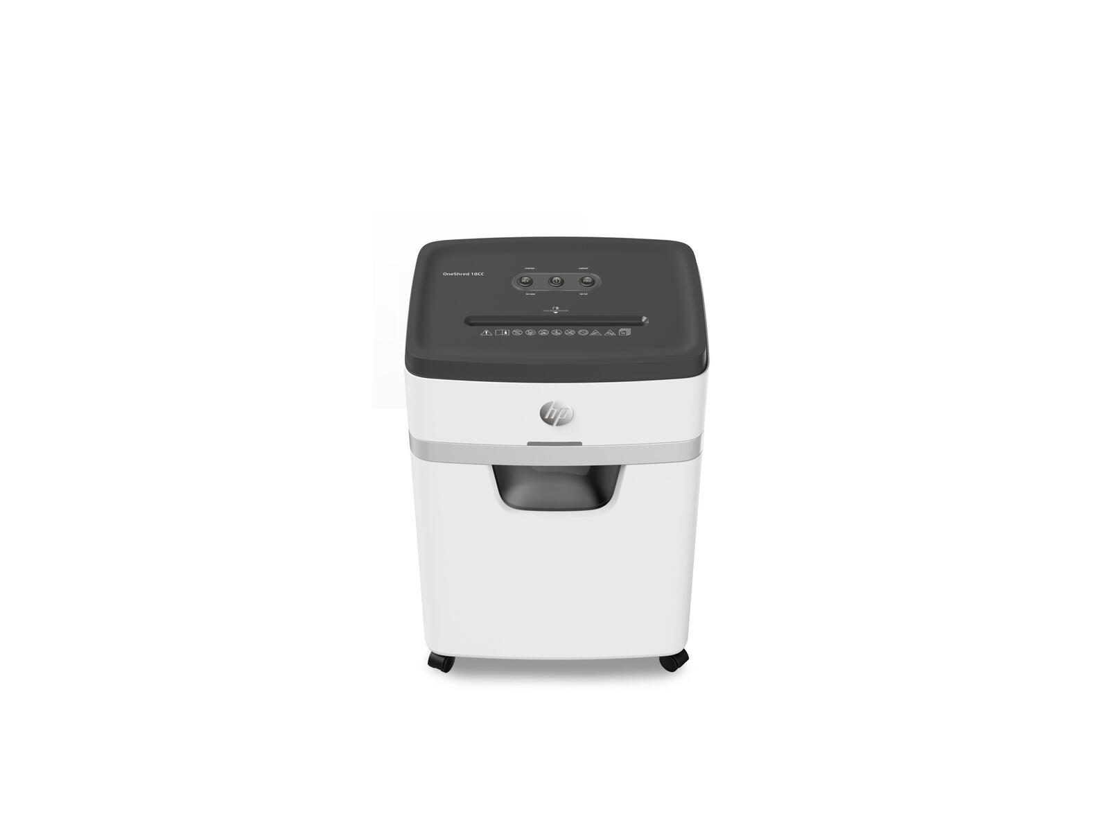 HP OneShred 18CC Aktenvernichter mit Partikelschnitt