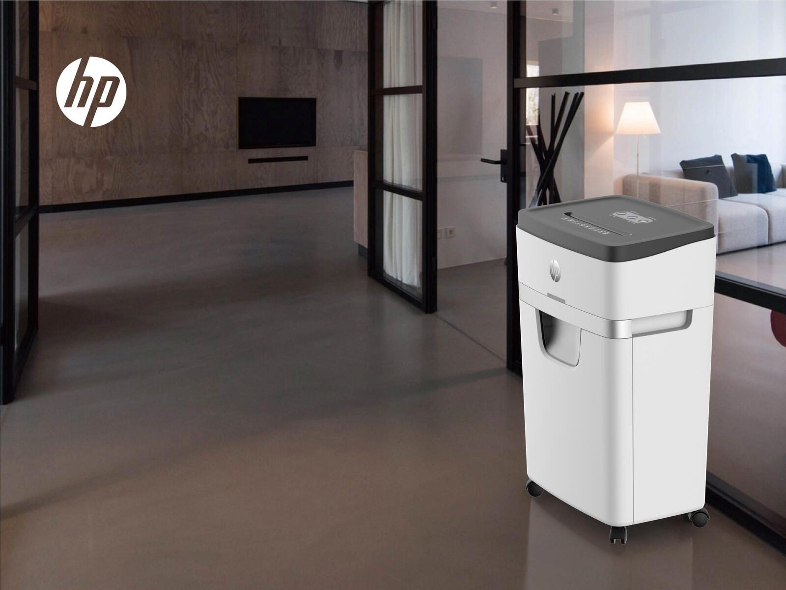 HP OneShred 18CC Aktenvernichter mit Partikelschnitt