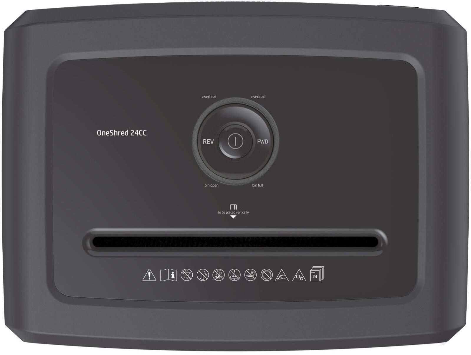 HP OneShred 24CC Aktenvernichter mit Partikelschnitt
