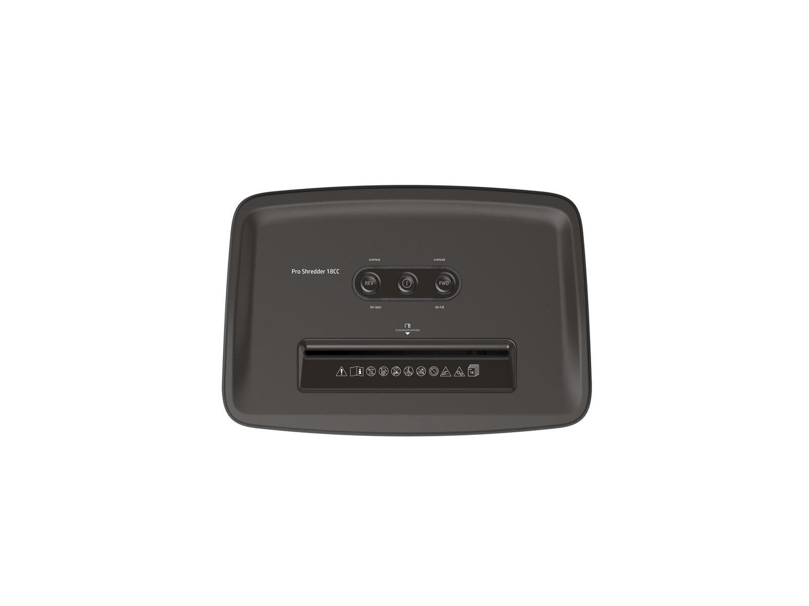 HP Pro Shredder 18CC Aktenvernichter mit Partikelschnitt