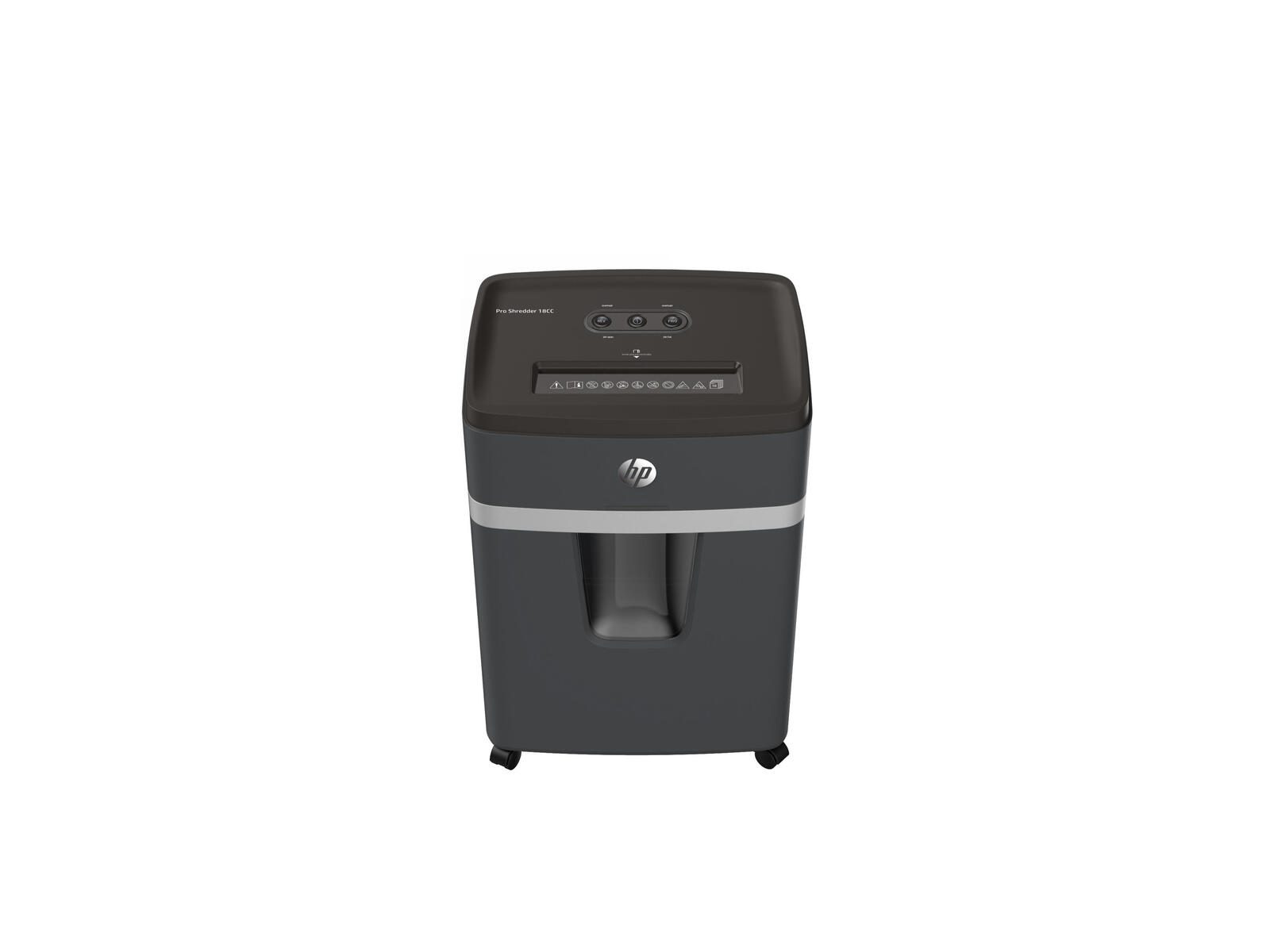 HP Pro Shredder 18CC Aktenvernichter mit Partikelschnitt