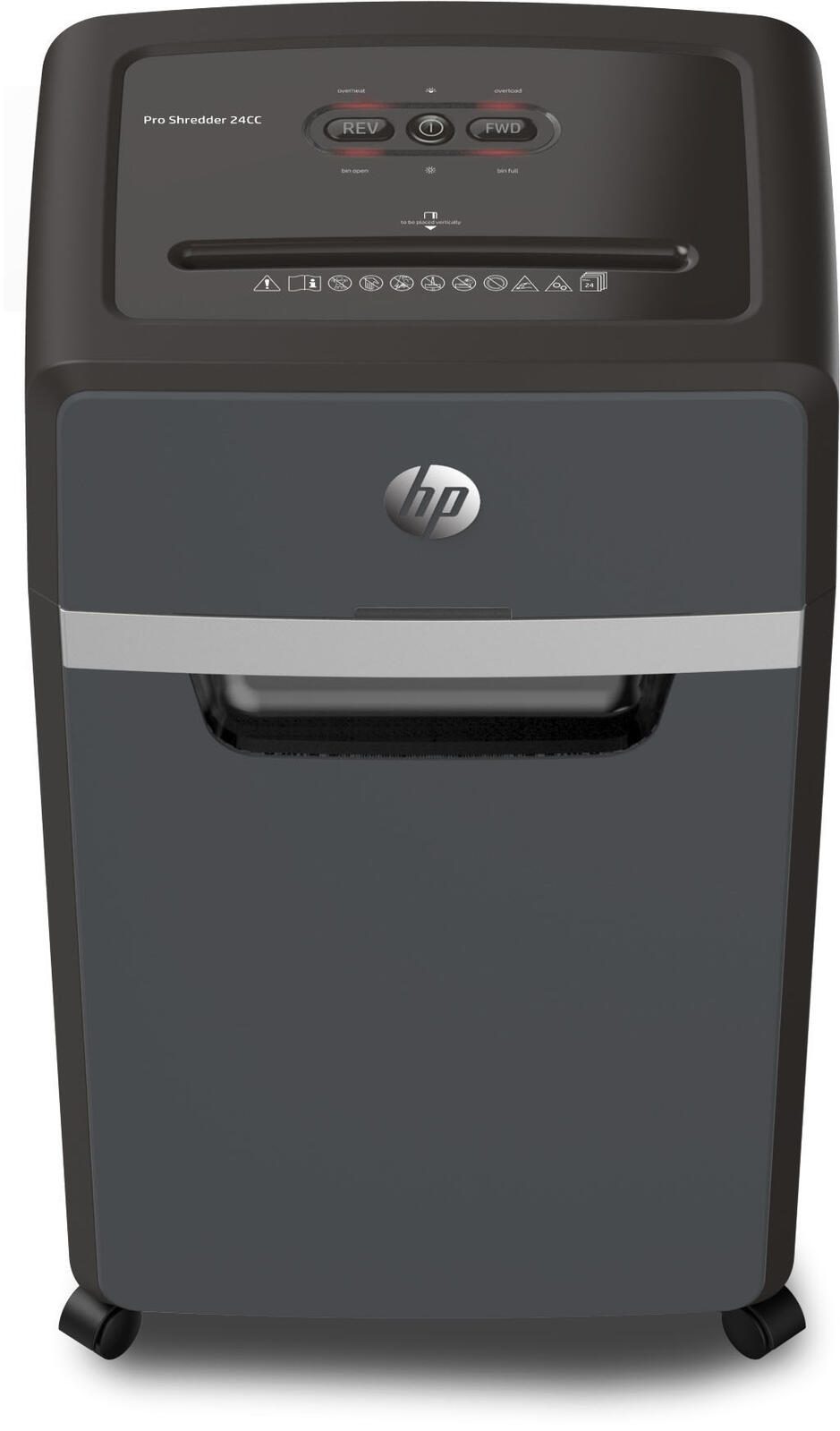 HP Pro Shredder 24CC Aktenvernichter mit Partikelschnitt