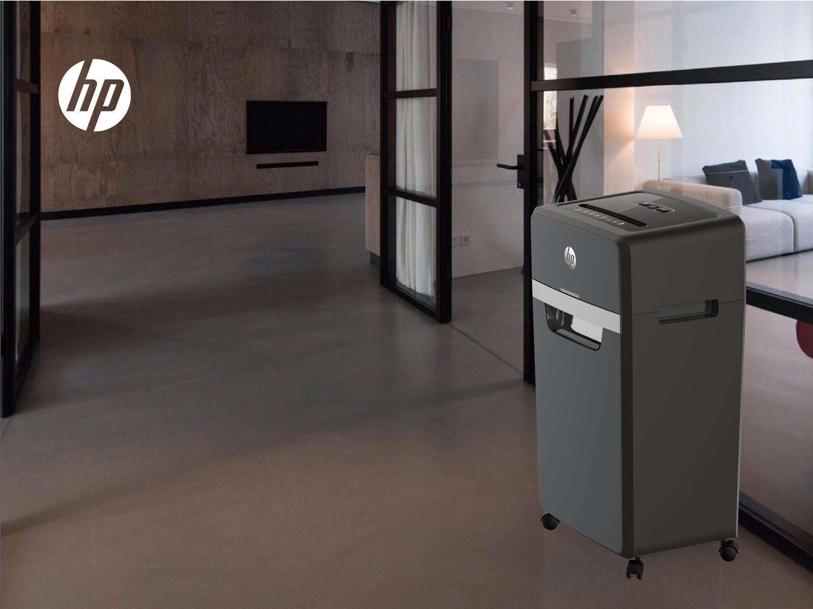 HP Pro Shredder 24CC Aktenvernichter mit Partikelschnitt